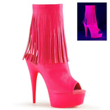 Platform Heels for Women 15cm Tassel Stiletto Heel Nightclub Boots