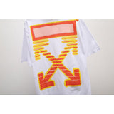 Off White T Shirt Ow Printed Large Size Short Sleeve Men'S Tshirt Large Size Men'S Clothing Owt