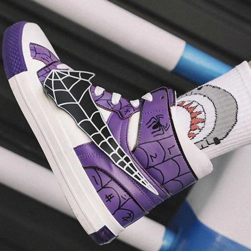Men Sneakers Men Walking Shoes for Jogging Breathable Lightweight Shoes High-Top Shoes Men's Casual Sports