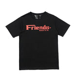 Vlone Mexico Friends Shirt Summer Statue T-Shirt Women'S Men'S And Women'S Short Sleeve