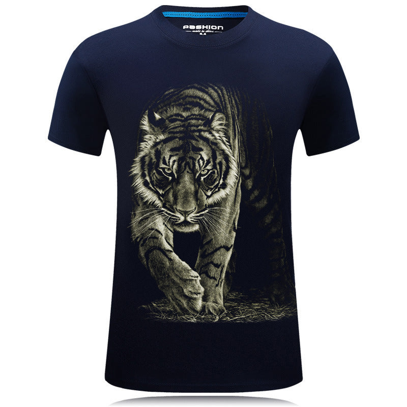 Skull T Shirt Printed Cotton