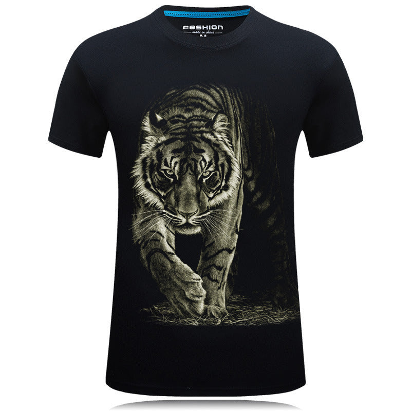 Skull T Shirt Printed Cotton