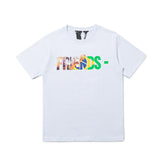Vlone Mexico Friends Shirt Summer Statue T-Shirt Women'S Men'S And Women'S Short Sleeve