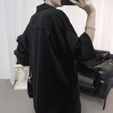 Men's Shirts Loose 3/4 Sleeve