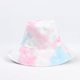 Bucket Hat Fishing Cap Cotton Print Fisherman Hat Men and Women Spring and Summer Outdoor Sun Hat