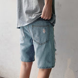 Men Denim Shorts Summer Denim Shorts Male