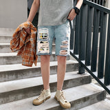 Men Denim Shorts Summer Denim Shorts Male