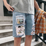 Men Denim Shorts Summer Denim Shorts Male
