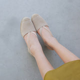 Women Black Dress Shoes Fisherman Shoes Sandals