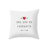 Valentine's Day Pillow Covers 4 Piece Random Styles Together Holiday Gift Home Ornament Pillow Cushion Cover Love Pillow