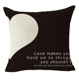 Valentine's Day Pillow Covers 4 Piece Random Styles Together, Wedding Red Gift Pillow Cushion Cover