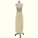 Lady Gaga Dress Sleeveless Gold Dress