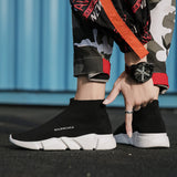 Unisex Balenciaga Speed stretch-knit sock trainers Mesh Shoes Men's Lightweight Stretch Sports Casual Shoes