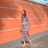Coachella Music Festival Outfits Top and Skirt Split Suit