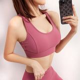 Underwear for Sweating Gathered Mesh Yoga Vest