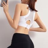 Underwear for Sweating Gathered Mesh Yoga Vest