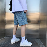 Men Denim Shorts Summer Denim Shorts Male Student