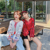 Coachella Music Festival Outfits Autumn Loose Lantern Sleeve Tassel Top Girlfriends