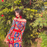 Coachella Music Festival Outfits Top and Skirt Split Suit