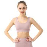 Underwear for Sweating Push-up Workout Sports Quick-Drying Yoga Vest Shockproof