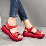 Women Platform Sandals Summer Fashion Retro Casual Sandals