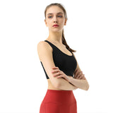Underwear for Sweating Push-up Workout Sports Quick-Drying Yoga Vest Shockproof