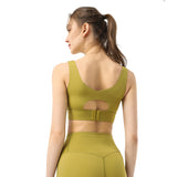 Underwear for Sweating Push-up Workout Sports Quick-Drying Yoga Vest Shockproof