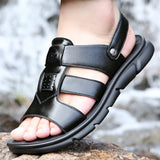 Men Sandals Indoor and Outdoor Beach Sandals Sport Flip Flops Comfort Casual Sandal Men's Summer Casual Beach Shoes