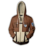 Men Hoodie Attack on Titan Series 3D Printed Hoodie