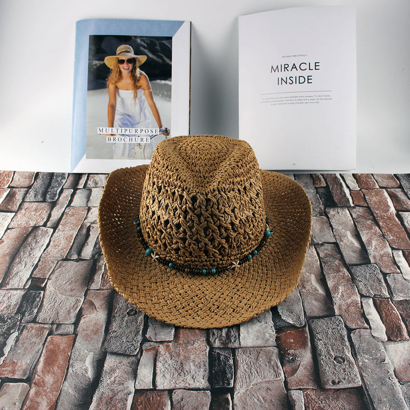Beth Dutton Hat Western Straw Cowboy Hat Male Breathable Sun Hat Female Summer