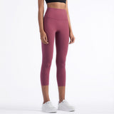 Sweat Wicking Pants Peach Hip Workout Pants High Waist Tight