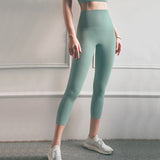 Sweat Wicking Pants Peach Hip Workout Pants High Waist Tight