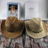 Beth Dutton Hat Western Straw Cowboy Hat Male Breathable Sun Hat Female Summer