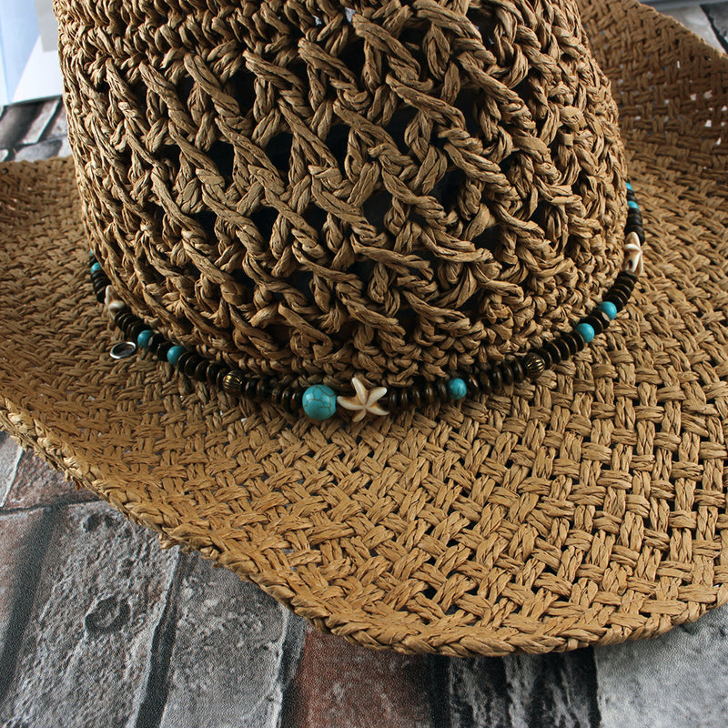 Beth Dutton Hat Western Straw Cowboy Hat Male Breathable Sun Hat Female Summer