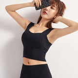 Underwear for Sweating Shockproof Sports Push up Quick-Drying Top Beauty Back