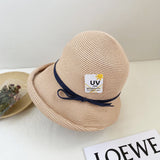 Straw Hat Straw Hat Vintage Bow Straw Hat Summer