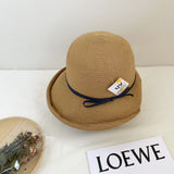 Straw Hat Straw Hat Vintage Bow Straw Hat Summer