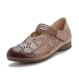 Highway Flat Sandals Summer Hollow Retro Sandals Casual Hole Flat Women's Shoes