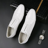 Men's Dress Shoes Classic Leather Oxfords Casual Cushioned Loafer Business Leather Shoes Men's Formal Wear Breathable Casual