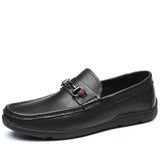 Men's Loafers Relaxedfit Slipon Loafer Men Shoes Spring Men Breathable Men's Casual Leather Shoes