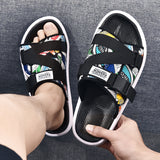 Men Sandals Slippers Men's Summer Fashion Slippers Personality Holiday Slippers Teenagers Beach Shoes