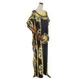 Loose Print Long Dress African Dashiki Ankara Styles Dress