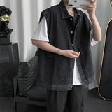 Men Denim Jackets Denim Jacket Coat Men's Spring and Autumn