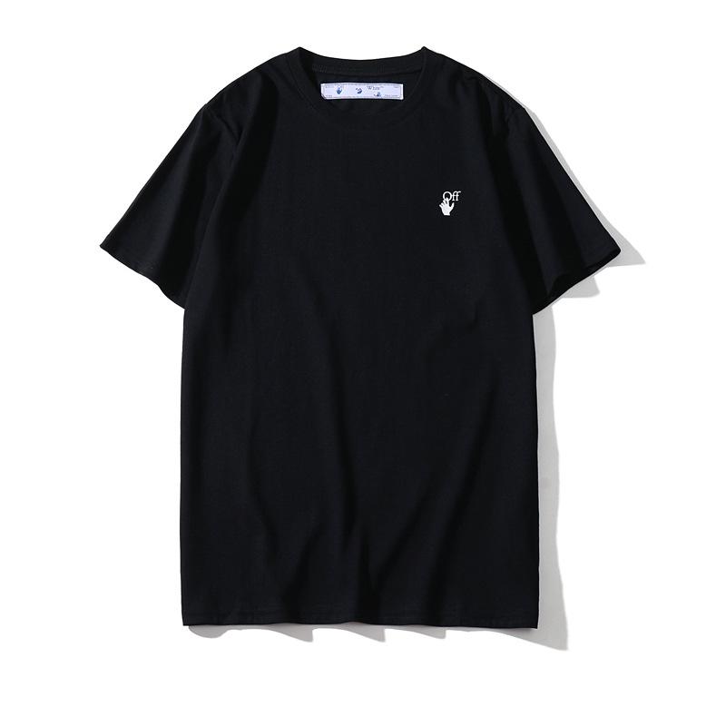 Off White T Shirt Summer Men'S Casual Shortsleeved Tshirt Ow Hollow Arrow Off Mouse Limited Graffiti Owt