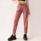 Sweat Wicking Pants Loose Tappered Tight Track Pants Quick-Drying Breathable