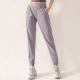Sweat Wicking Pants Loose Tappered Tight Track Pants Quick-Drying Breathable
