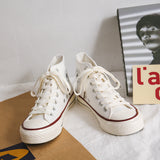 Canvas Shoes Spring Canvas Shoes Male Student High-Top Casual Sneakers Male