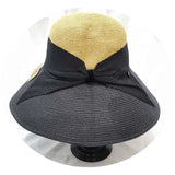 Straw Hat Bow Sun-Shade Fisherman Hat Women