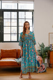 Gypsy Style Dresses Beach Cover Print Holiday Beach Dress