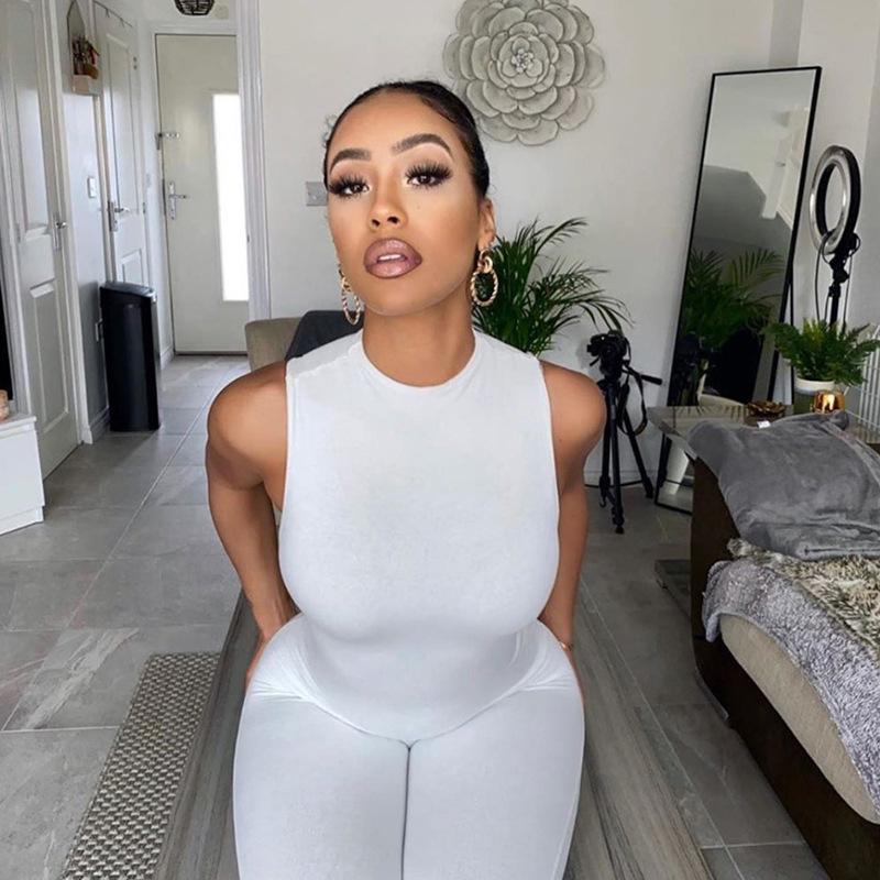 Summer Women's Zipper Slim Fit Hip Lifting Sport One-Piece Shorts